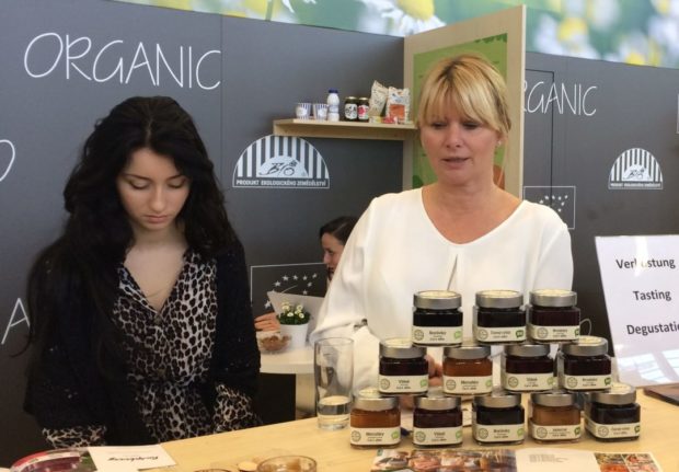 Romana Šafránková - marmelády Šafránka na Biofachu