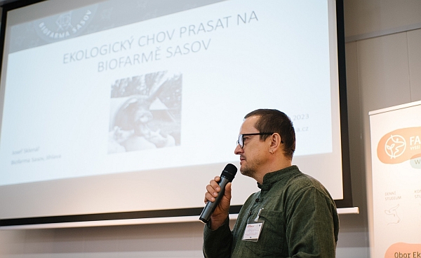 Josef Sklenář z Biofarmy Sasov