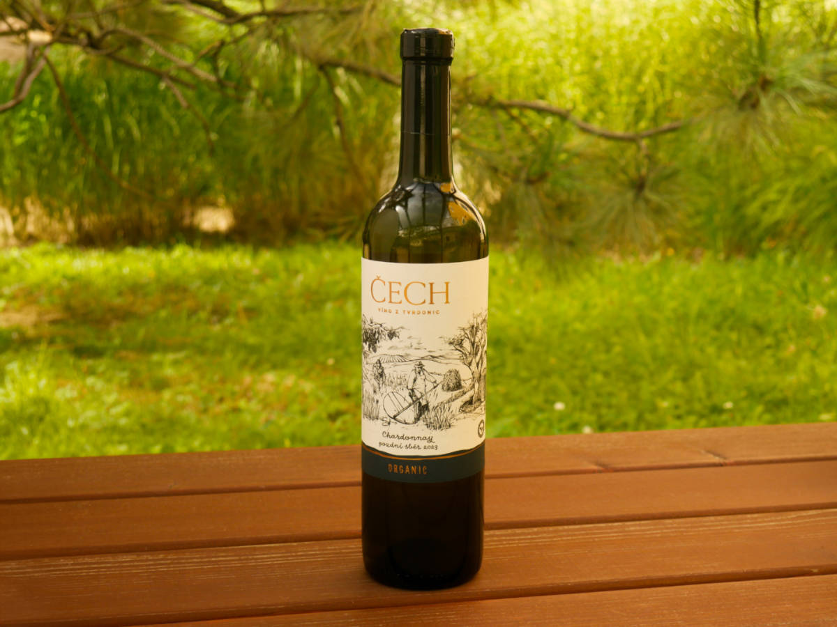 Biopotravina roku 2024 v kategorii Biovíno: Chardonnay pozdní sběr 2023 z Vinařství Čech
